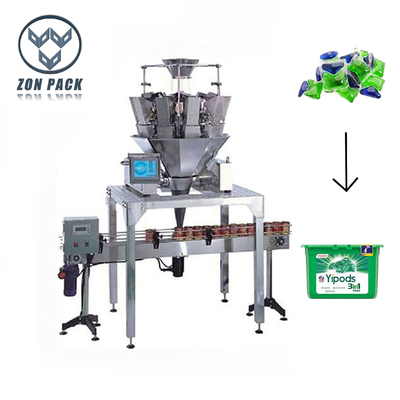 Factory Price Laundry Pods Laundry Detergent Counting 15 30Pcs Packing Machine
