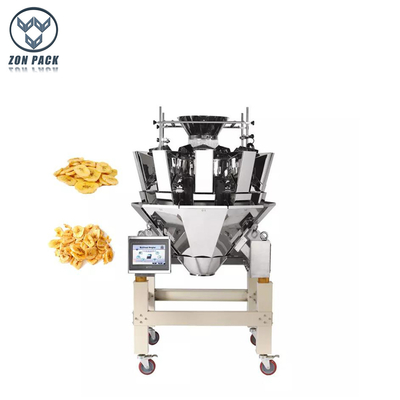 10 Head Weighing and Packing Machine Multihead Combination Weigher Sheet Food Packaging Machine