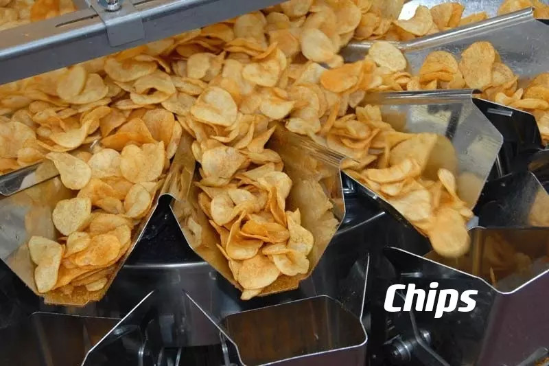 10 Head Weighing and Packing Machine Multihead Combination Weigher Sheet Food Packaging Machine